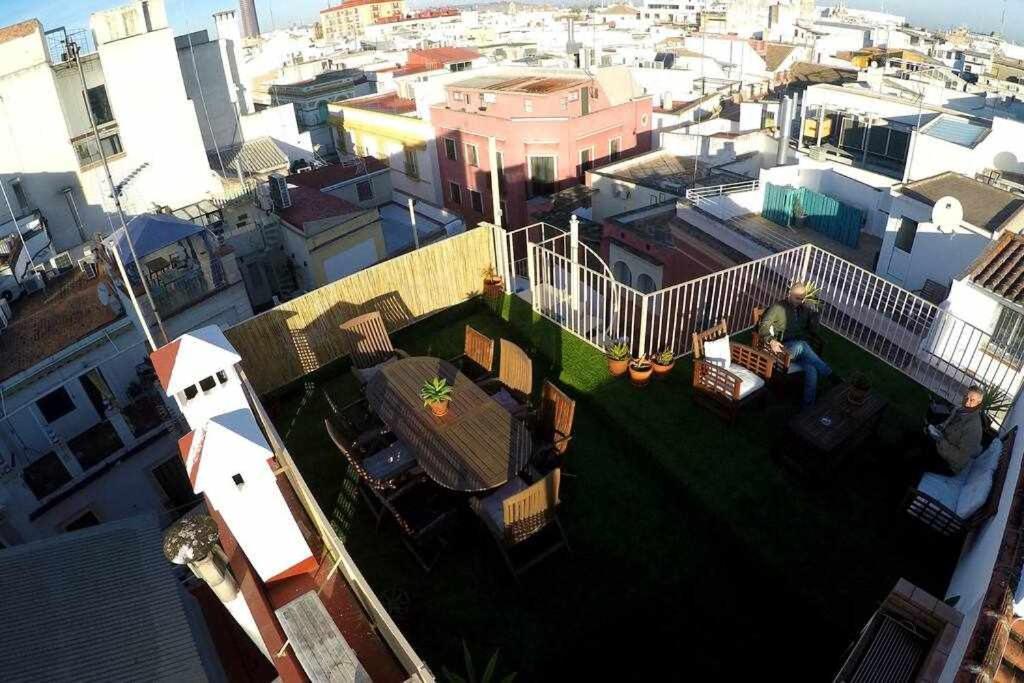 Atico Con Piscina Junto Catedral De Sevilla Exteriér fotografie