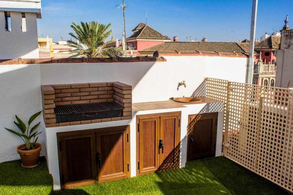 Atico Con Piscina Junto Catedral De Sevilla Exteriér fotografie