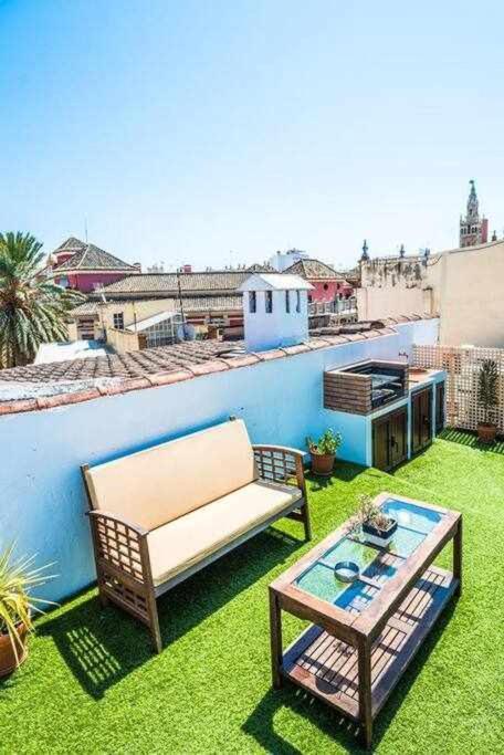 Atico Con Piscina Junto Catedral De Sevilla Exteriér fotografie